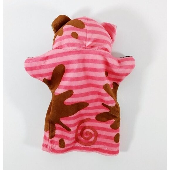 Melissa & Doug Pink Muddy Pig Piggy Hand Puppet Plush  Stuffed Animal 8" - Picture 2 of 2